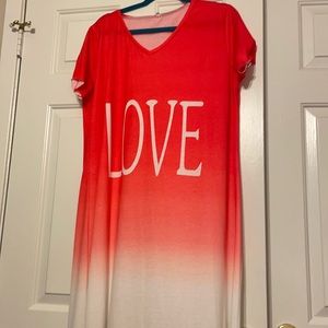 Plus sized dress